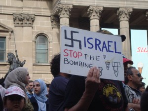 Demonstration in Melbourne, 2008
